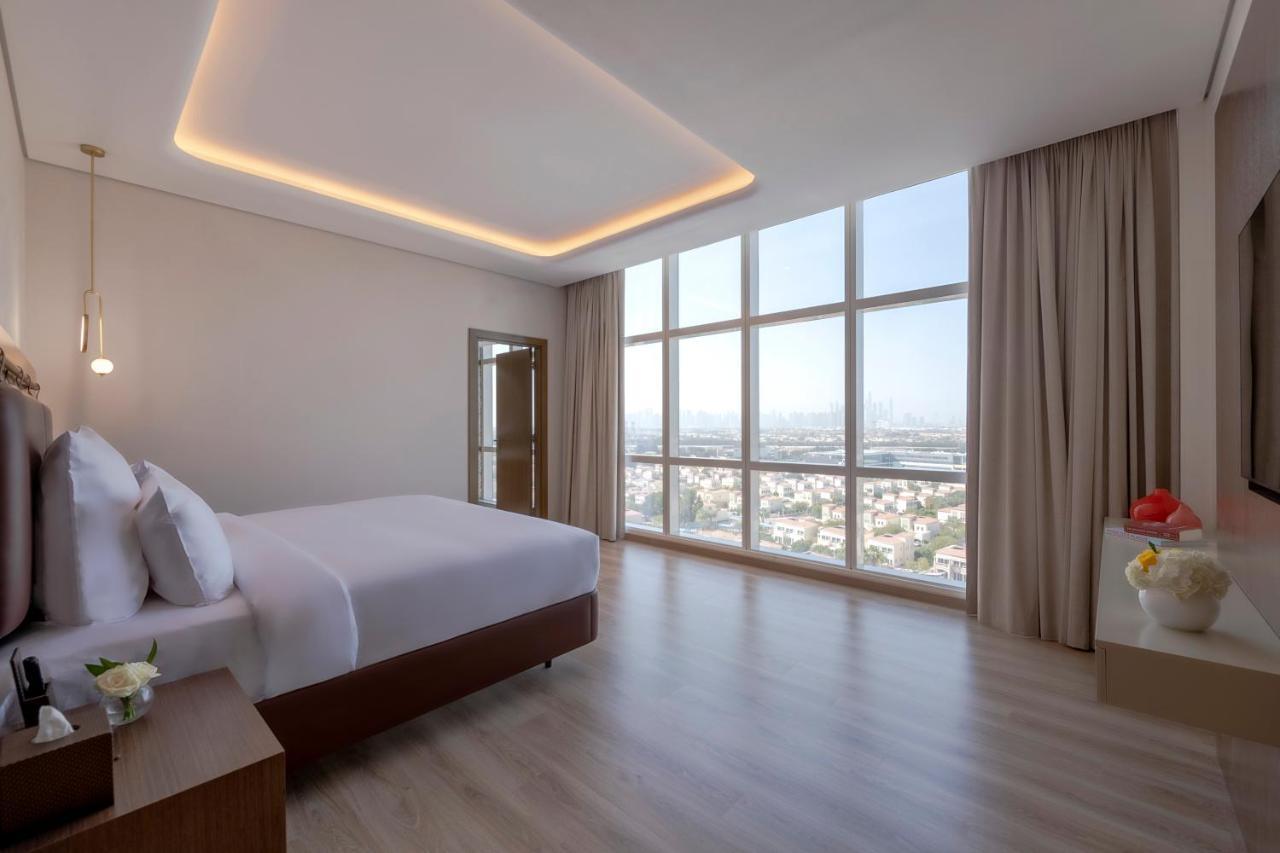 Movenpick Jumeirah Village Triangle Dubaï Extérieur photo Suite bedroom